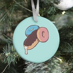 Movie Music Naughty Donuts Ornament Perfect And Unique Gifts For Family On Christmas Holiday