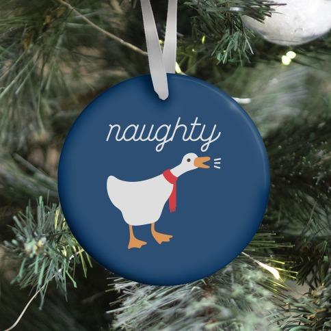 Movie Music Naughty Goose Ornament Perfect And Unique Gifts For Family On Christmas Holiday