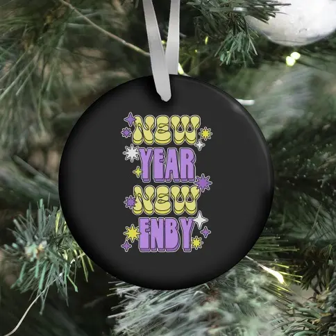Movie Music New Year New Enby Ornament Perfect And Unique Gifts For Family On Christmas Holiday