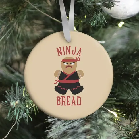 Movie Music Ninja Bread Ornament Perfect And Unique Gifts For Family On Christmas Holiday Birthday