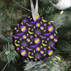 Nonbinary Pride Halloween Pattern Ornament Perfect And Unique Gifts For Family On Christmas