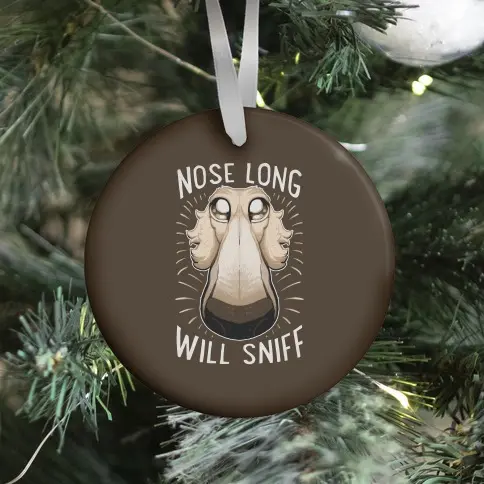 Movie Music Nose Long, Will Sniff Ornament Perfect And Unique Gifts For Family On Christmas Holiday