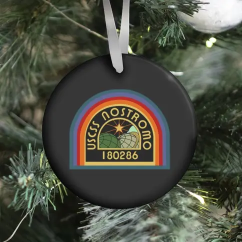 Movie Music Nostromo Crew Member Ornament Perfect And Unique Gifts For Family On Christmas Holiday