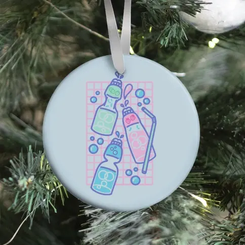NSFW Pastel Penis Ramune Soda Bottles Ornament Perfect And Unique Gifts For Family On Christmas