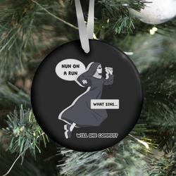 Movie Music Nun On a Run Ornament Perfect And Unique Gifts For Family On Christmas Holiday