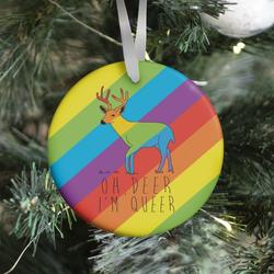 Movie Music Oh Deer I'm Queer Ornament Perfect And Unique Gifts For Family On Christmas Holiday