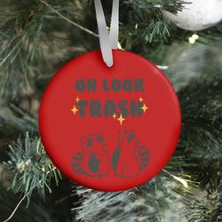Movie Music Oh Look Trash (red) Ornament Perfect And Unique Gifts For Family On Christmas Holiday