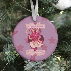 One's Body Is Inviolable Subject To One's Own Will Ornament Perfect And Unique Gifts For Family On Christmas