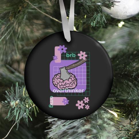 Movie Music Overthinker Brain Ornament Perfect And Unique Gifts For Family On Christmas Holiday