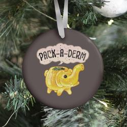 Pack-a-derm Packyderm Bowl Ornament Perfect And Unique Gifts For Family On Christmas Holiday