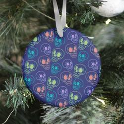 Movie Music Pastel Skulls Glitch Ornament Perfect And Unique Gifts For Family On Christmas Holiday