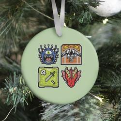 Movie Music Pixel DnD Monsters Ornament Perfect And Unique Gifts For Family On Christmas Holiday