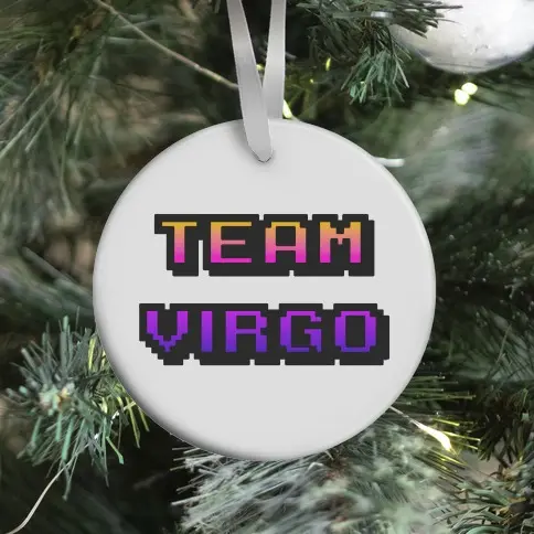 Movie Music Pixel Team Virgo Ornament Perfect And Unique Gifts For Family On Christmas Holiday