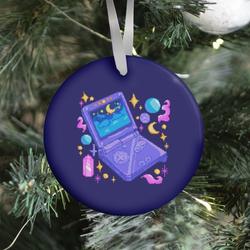 Pixelated Witchy Game Boy Ornament Perfect And Unique Gifts For Family On Christmas Holiday