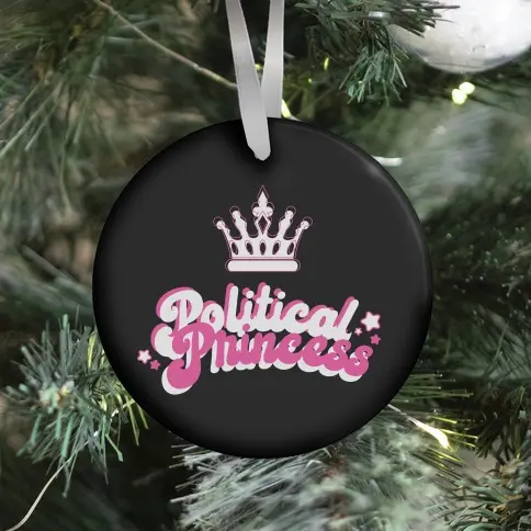 Movie Music Political Princess Ornament Perfect And Unique Gifts For Family On Christmas Holiday