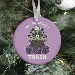 Poor Unfortunate Trash Raccoon Ornament Perfect And Unique Gifts For Family On Christmas Holiday
