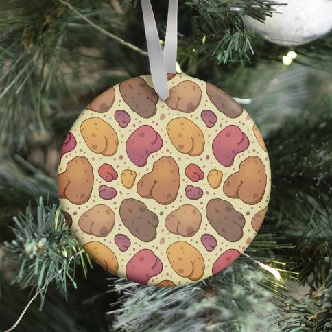 Movie Music Potato Butts Pattern Ornament Perfect And Unique Gifts For Family On Christmas Holiday