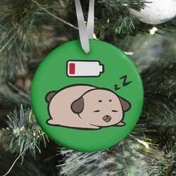 Movie Music Power Nap (green) Ornament Perfect And Unique Gifts For Family On Christmas Holiday