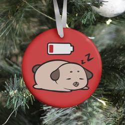 Movie Music Power Nap (red) Ornament Perfect And Unique Gifts For Family On Christmas Holiday