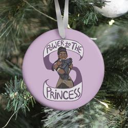 Movie Music Power to the Princess Ornament Perfect And Unique Gifts For Family On Christmas Holiday