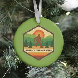 Protect The Wildlife (Bigfoot) Ornament Perfect And Unique Gifts For Family On Christmas Holiday