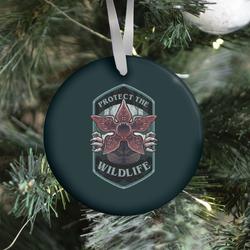 Protect The Wildlife Demogorgon Ornament Perfect And Unique Gifts For Family On Christmas Holiday