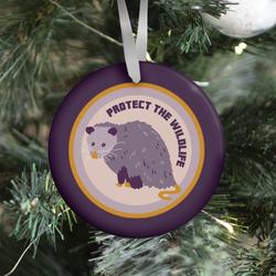 Protect the Wildlife (Opossum) Ornament Perfect And Unique Gifts For Family On Christmas Holiday