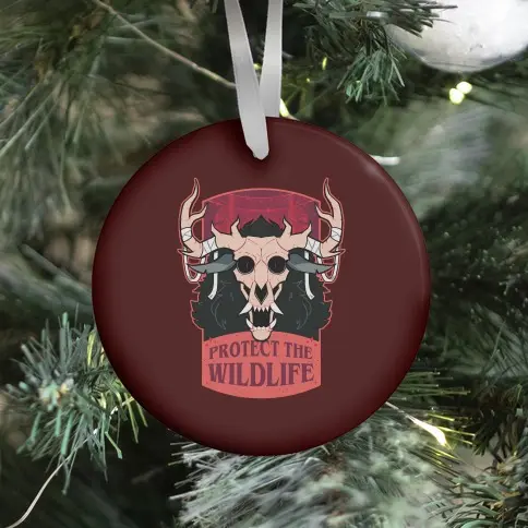 Protect The Wildlife (Wendigo) Ornament Perfect And Unique Gifts For Family On Christmas Holiday