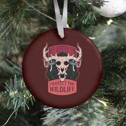 Protect The Wildlife (Wendigo) Ornament Perfect And Unique Gifts For Family On Christmas Holiday