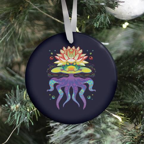 Movie Music Psychedelic Lily Frog Ornament Perfect And Unique Gifts For Family On Christmas Holiday