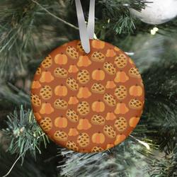 Pumpkin Chocolate Chip Cookies Pattern Ornament Perfect And Unique Gifts For Family On Christmas