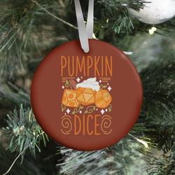 Movie Music Pumpkin Dice Ornament Perfect And Unique Gifts For Family On Christmas Holiday