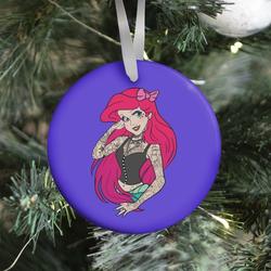 Movie Music Punk Ariel Parody Ornament Perfect And Unique Gifts For Family On Christmas Holiday