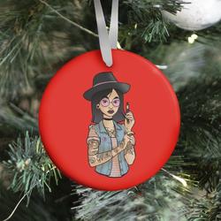 Movie Music Punk Fashion Mulan Ornament Perfect And Unique Gifts For Family On Christmas Holiday