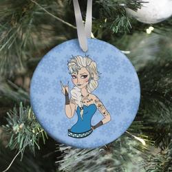 Punk Rock Ice Queen Parody Ornament Perfect And Unique Gifts For Family On Christmas Holiday