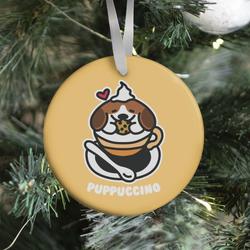 Movie Music Puppuccino Ornament Perfect And Unique Gifts For Family On Christmas Holiday Birthday
