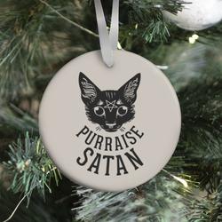 Movie Music Purraise Satan Ornament Perfect And Unique Gifts For Family On Christmas Holiday