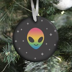 Movie Music Rainbow Alien Ornament Perfect And Unique Gifts For Family On Christmas Holiday