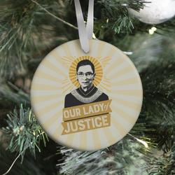 RBG: Our Lady Of Justice Ornament Perfect And Unique Gifts For Family On Christmas Holiday