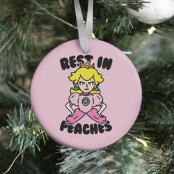 Movie Music Rest In Peaches Ornament Perfect And Unique Gifts For Family On Christmas Holiday