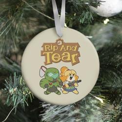 Movie Music Rip And Tear Ornament Perfect And Unique Gifts For Family On Christmas Holiday