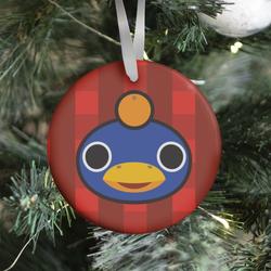Roald Sitting With An Orange On His Head (Animal Crossing) Ornament Perfect And Unique Gifts For Family On Christmas