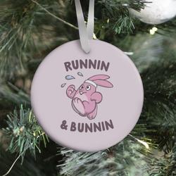 Movie Music Runnin' And Bunnin' Ornament Perfect And Unique Gifts For Family On Christmas Holiday