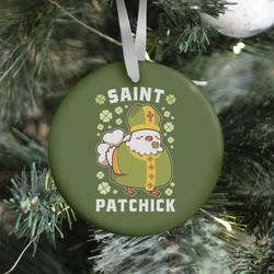 Movie Music Saint Patchick Ornament Perfect And Unique Gifts For Family On Christmas Holiday
