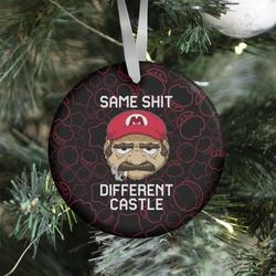 Same Shit Different Castle Ornament Perfect And Unique Gifts For Family On Christmas Holiday