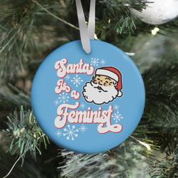 Movie Music Santa Is a Feminist Ornament Perfect And Unique Gifts For Family On Christmas Holiday
