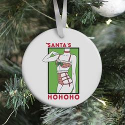 Movie Music Santa's HoHoHo Ornament Perfect And Unique Gifts For Family On Christmas Holiday