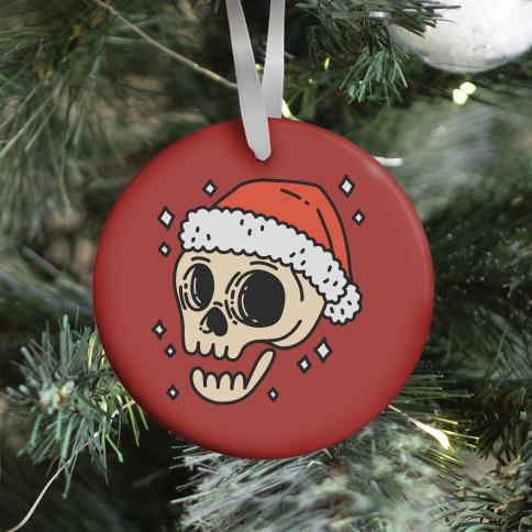 Movie Music Santa Skull Ornament Perfect And Unique Gifts For Family On Christmas Holiday Birthday