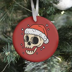 Movie Music Santa Skull Ornament Perfect And Unique Gifts For Family On Christmas Holiday Birthday