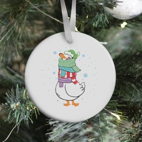 Movie Music Scarf Duck Ornament Perfect And Unique Gifts For Family On Christmas Holiday Birthday